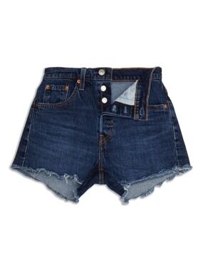 LEVI’S 501 DARK INDIGO DENIM SHORTS SZ 31